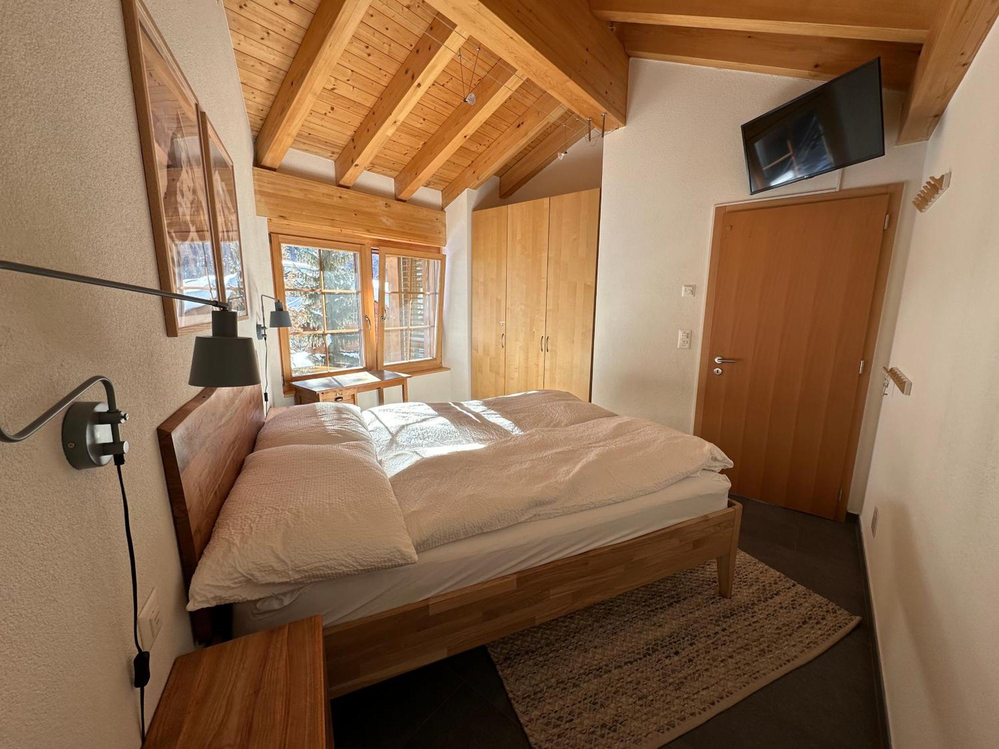 Modern Self-Catering Apartment With Matterhorn Views Zermatt Kültér fotó